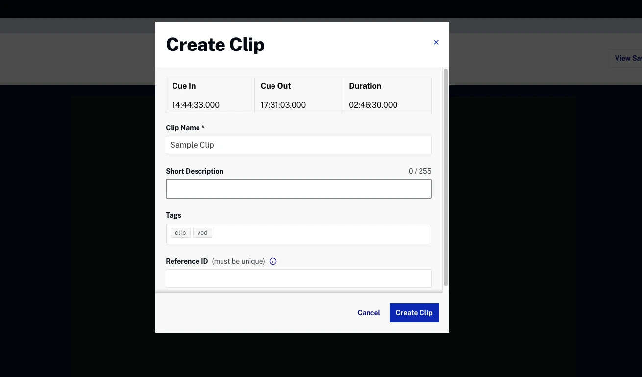 NextGen Live クリップ作成